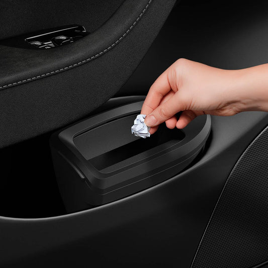 Spigen Door Pocket XL Car Trash Can [with Magnetic Lid] Waterproof Door Pocket Organizer 2025 2026 Tesla Model Y Juniper Premium & Performance Accessories - Driver Side Only