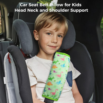 COOLBEBE Car Seat Straps Shoulder Pads for Baby Kids, Super Soft Seat Belt Covers for All Car Seats/Pushchair/Stroller/High Chair