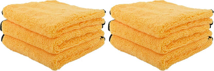 Chemical Guys Professional Grade Premium Microfiber Towels for Cars, Blue, 16" x 16", Ultra-Soft and Scratch-Free Car Detailing Cloths for Trucks, Motorcycles, and More - 3 Pack