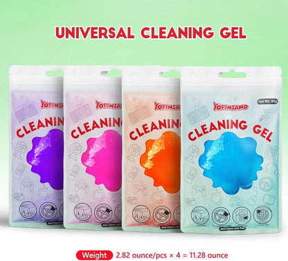 YOPINSAND Car Cleaning Gel, 2 Pack Car Cleaning Putty, Universal Auto Deatiling Tools, Reusable Interior Cleaner for Car Keyboard Air Vent, Car Slime Cleaner Dust Cleaning Gel