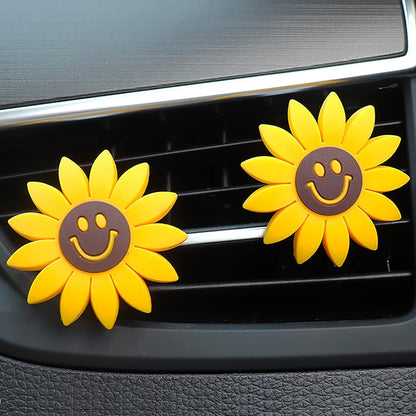 2 Pieces Small Bee Air Vent Clips Bling Bee Car Accessories Cute Car Air Freshener Rhinestone Gift Decorations Charm Car Clip Interior Air Vent Decor
