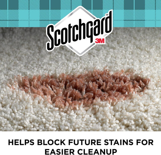 Scotchgard Rug & Carpet Cleaner, Fabric Cleaner Blocks Stains, Cleaning Sprays Make Cleanup Easier, 14 oz