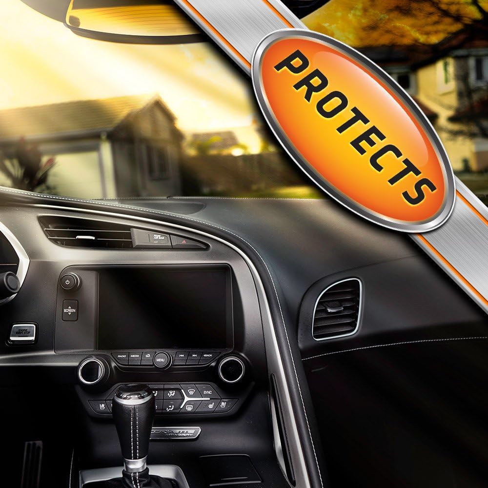 Armor All Car Interior Cleaner Wipes , Car Cleaning Wipes with Orange Cleans Dirt and Dust in Cars, Trucks and Motorcycles, 25 Count