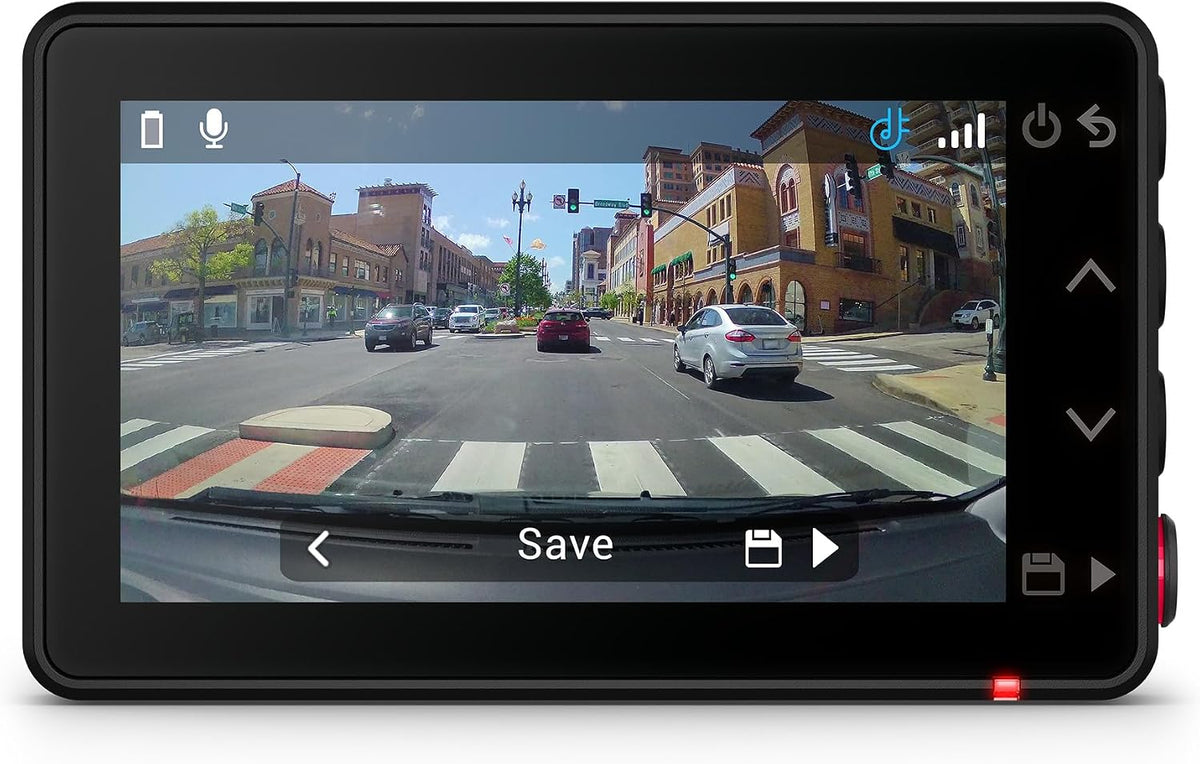 Garmin Dash Cam™ Mini 3, Ultracompact 1080p HD Dash Cam with a 140-degree Field of View, Built in Clarity™ Polarizer, Voice Controlled, Automatic Recording