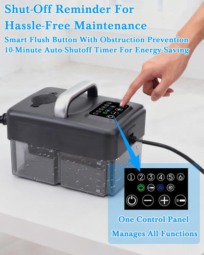 Steam Cleaner for Home - 1600ML Water Tank 15s Heat-Up Portable Steamer for Cleaning, 6 Level Adjustable, 2500W, 45PSI, 250°F Steam, Handheld Steam Cleaner for Car Detailing, Grease, Tile,Grout
