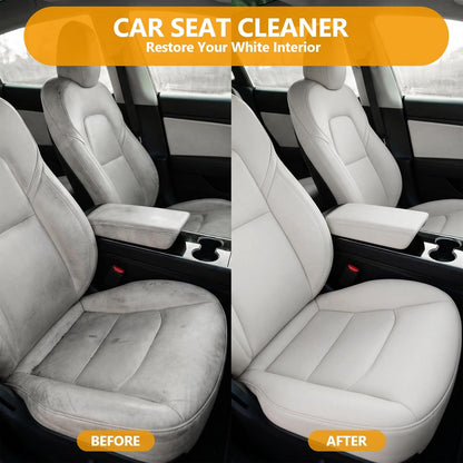 2-in-1 Leather Cleaner and Conditioner,16.9 oz,2 Pack,Car Cleaner and Conditioner for White & Black Vegan Leather,Safely Cleans & Conditions Leather Car Interiors,Furniture,Shoes,Boots,Bags & More