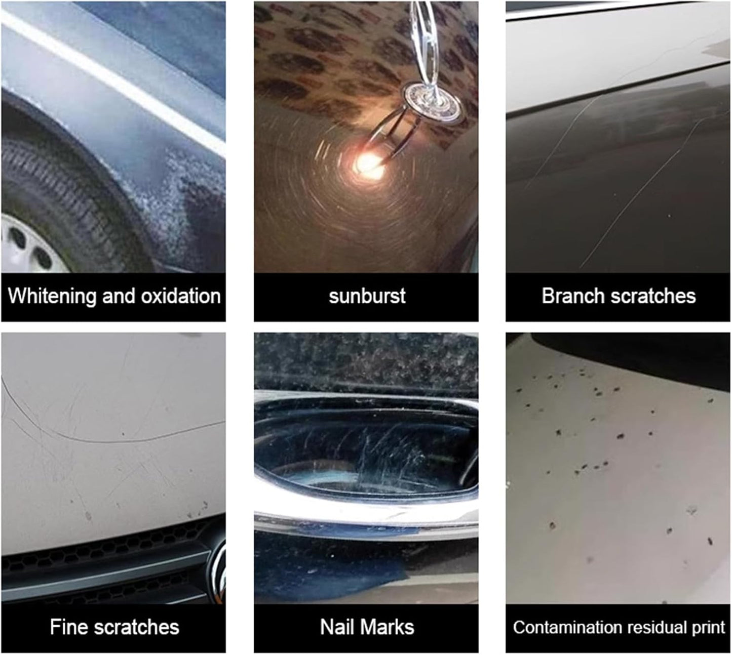 Scratch Remover – Eliminate All Car Scratches in 60 Seconds, Cloth Scratch Remover Kit, for Minor Car Paint & Scratch Repair, Swirl & Water Spots Remover (1pc, 100g)