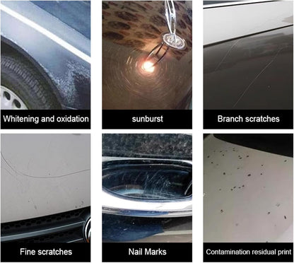 Scratch Remover – Eliminate All Car Scratches in 60 Seconds, Cloth Scratch Remover Kit, for Minor Car Paint & Scratch Repair, Swirl & Water Spots Remover (1pc, 100g)