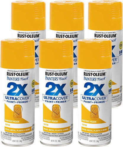 Rust-Oleum 334029 Painter's Touch 2X Ultra Cover Spray Paint, 12 oz, Gloss Clear - Colors B