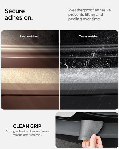 Spigen Rear Bumper Protector (270 Degree Bumper Guard & Scratch Resistant) for Tesla Model Y Juniper & Model Y L Accessories (Premium & Performance 2026/2025)