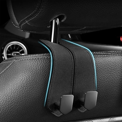 Car Seat Gap Filler, Seat Gap Organizer with Phone Holder, Car Seat Accessories, Car Organizer Fit Car SUV Truck-2PCS Black