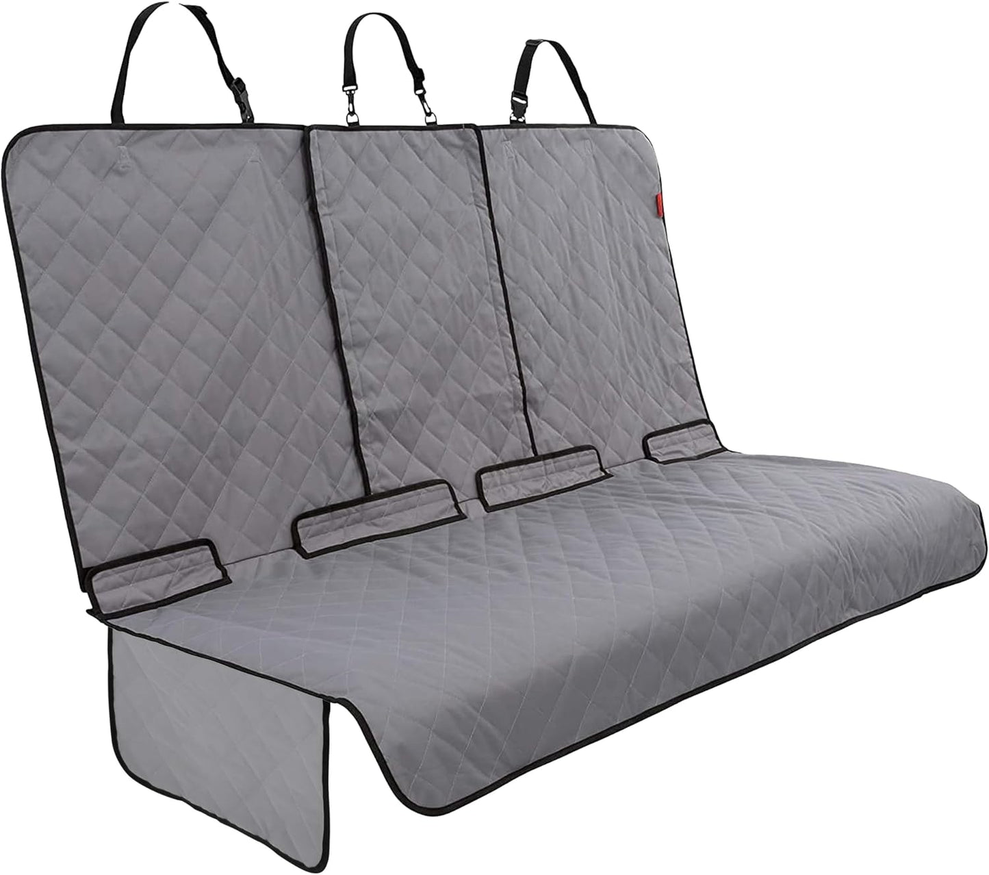 Lusso Gear Dog Car Seat Cover - Waterproof Non-Slip Car Back Seat Protector - Rear Car Seat Cover for Dogs - Universal Fit for Sedans Trucks SUVs - Scratchproof Backseat Car Cover - Machine Washable