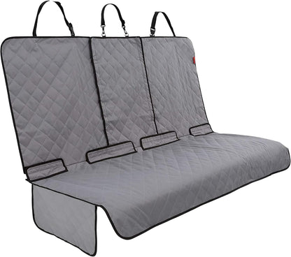 Lusso Gear Dog Car Seat Cover - Waterproof Non-Slip Car Back Seat Protector - Rear Car Seat Cover for Dogs - Universal Fit for Sedans Trucks SUVs - Scratchproof Backseat Car Cover - Machine Washable