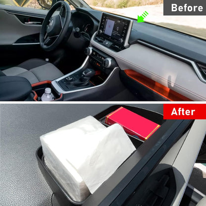 Jaronx Center Console Organizer Compatible with Toyota RAV4 2025 2024 2023 2022 2021 2020 2019, Center Console Glove Box Divider Storage Glove Box Organizer Tray