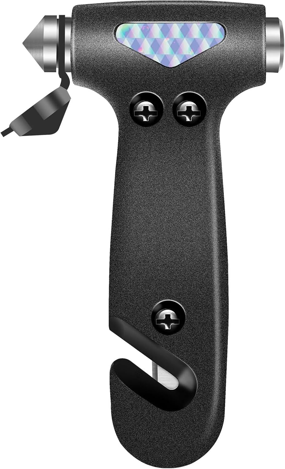 Car Glass Breaker and Seatbelt Cutter, Emergency Escape Tool, Pink | Built with ABS Handle and Carbon Steel Tip, Compact Design for Car Doors, Seats and Glove Box, Practical Gift for Driver