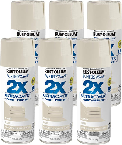 Rust-Oleum 334029 Painter's Touch 2X Ultra Cover Spray Paint, 12 oz, Gloss Clear - Colors E
