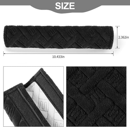 surpassme Car Seat Belt Pads Cover, 2 Pack Seat Belt Shoulder Strap Covers Protector to Release Stress to Your Neck and Shoulder for a Safety Driving (Pink)