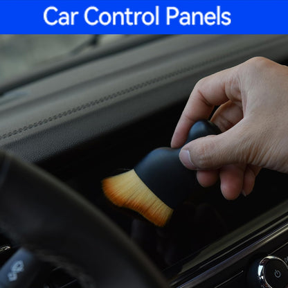 4PCS Car Detailing Brush Kit - Ultra Soft Boars Hair Car Interior Detailing Brushes, Includes 4 Different Brushes, Multi-use for Cleaning Interior or Exterior - Perfect Car Accessory Gift