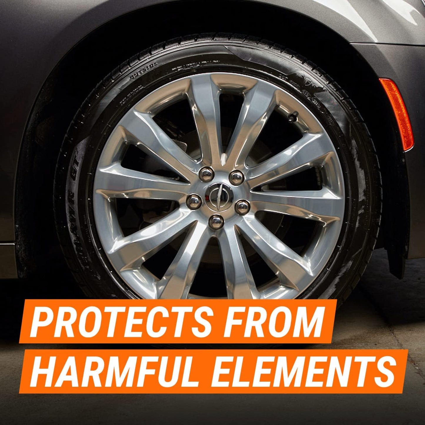 Armor All Car Tire Shine, One-Step Tire Shine Spray for Precise, Even Shine and Minimal Overspray, 2 Count