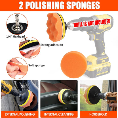 17pcs Car Cleaning Kit, Pink Car Interior Detailing Kit with High Power Handheld Vacuum, Detailing Brush Set, Windshield Cleaner, Cleaning Gel, Complete Auto Accessories for Women Gift