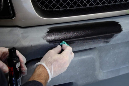 Black Plastic Restorer - Instantly Restore Your Faded or Damaged Black Plastic Trim - Won't Wash Off - Permanent - Lasts for Years - Easy - that Black Stuff