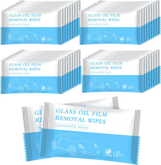 Car Cleaning Wipes, 200 PCS Individually Car Wipes, Fast Cleaning Car Leather Cleaner Wipes, Suitable for Car Window Glass, Floor Windows, Mirrors
