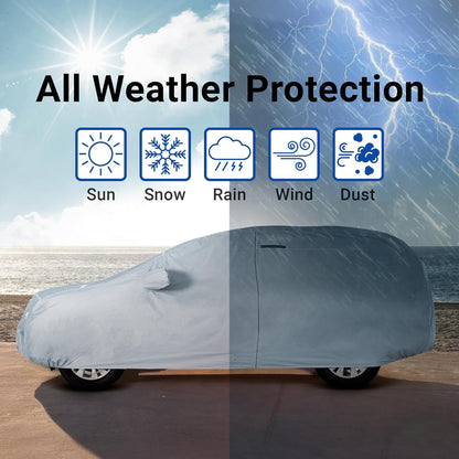 iCarCover Premium Car Cover for 1990-2017 Lexu s LS400, LS430, LS460 Heavy Duty Waterproof All-Weather Automobiles Custom Fit Indoor Outdoor UV Snow Protection Covers with Straps and Bag - Colors B