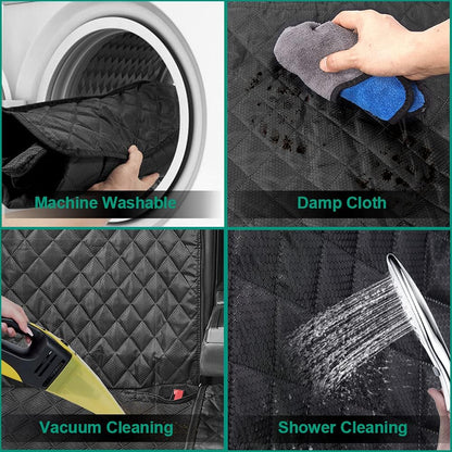 ANOSOSPECIAL Dog Car Seat Cover for Back Seat Cover,Non Stick Fur Rear Seat Protector for Pet,Nonslip Waterproof Durable Universal Fit Interior Backseat Covers for Auto Van SUV