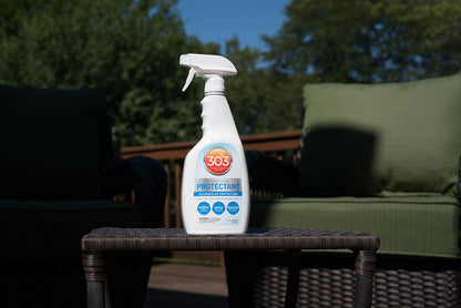 303 Products Aerospace Protectant Spray, UV Protection for Outdoor Surfaces – Protects Vinyl, Plastic & Rubber, Repels Dust & Dirt, Matte Finish, 10 oz