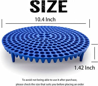 10.4" Heavy Duty Car Wash Bucket Insert (2-Pack) & Wash Mitt Kit - 10.6 oz Detailing Dirt Separator & Grit Trap, Scratch-Free Auto Wash, Fits 3.5 to 5 Gallon Buckets (Red Kit)