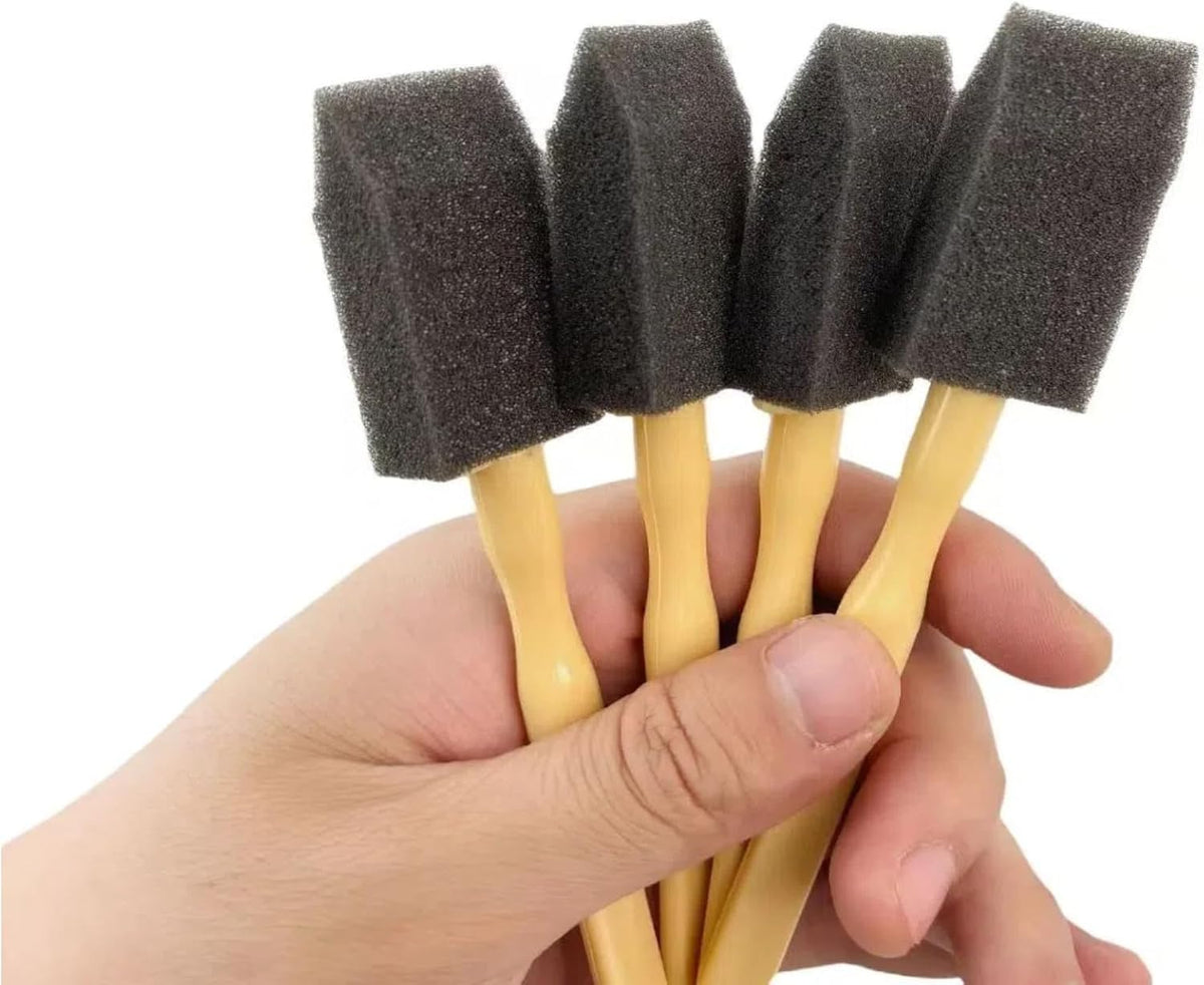 20 PcsCar Air Vent Cleaning Brush, Disposable Car Air Vent Cleaning Sponge Head, Mini Duster for Automotive AC Vents, Dashboard, Keyboard & Blinds