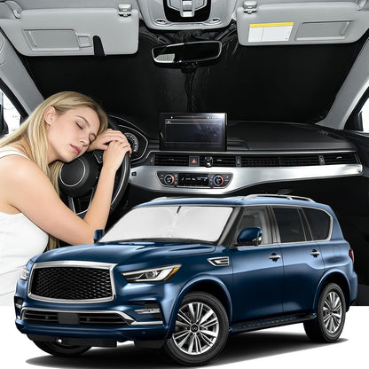 for Toyota Tacoma 2016-2023 2024 2025 2026 Sun Shade Sunshade Windshield Cover - 4 Layers Front Window Shade Custom Fit Tacoma 2Dr 4Dr Pickup Sun Visor 240T Shade Blocks UV Rays Car Accessories - Colors C