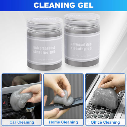 THINKWORK Car Detailing Kit, Car Detailing Brush Set, Car Cleaning Drill Brush Kit with Extension Pole, Professional Auto Detailing Supplies for Automobile Interior Exterior Wheels