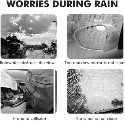 Glass Water Repellent Brush for Car,Hydrophobic Windshield Rain Repellent Coating Protection to Windows Mirrors,Improve Visibility Driving Safer Driving - 3.38 Fl oz