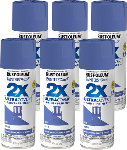 Rust-Oleum 334029 Painter's Touch 2X Ultra Cover Spray Paint, 12 oz, Gloss Clear - Colors C