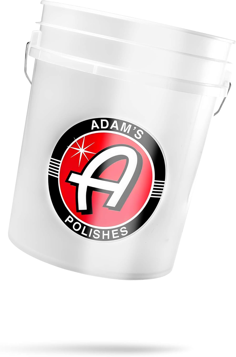Adam's Polishes Car Wash Bucket (5 Gallon Bucket + Grit Guard + Gamma Seal Lid), Perfect Car Tool for Washing & Garage Storage, Stores Car Wash Soap, Foam Cannon, Foam Gun, Microfiber Towels & More