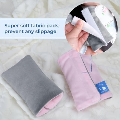 COOLBEBE Car Seat Straps Shoulder Pads for Baby Kids, Super Soft Seat Belt Covers for All Car Seats/Pushchair/Stroller/High Chair