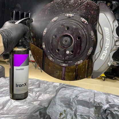 CARPRO IronX Iron Remover: Stops Rust Spots and Pre-Mature Failure of the Clear Coat, Iron Contaminant Removal - 1 Liter with Sprayer (33.8oz)