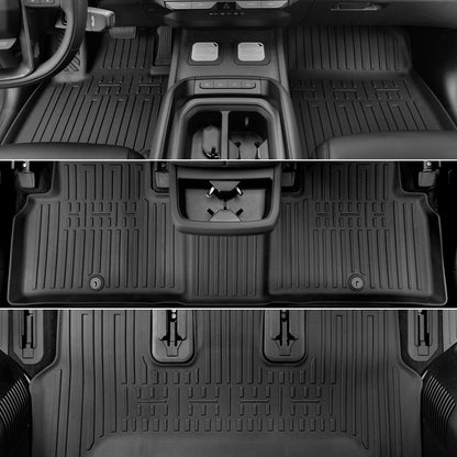 Floor Mats for Kia K5 2021-2026/Hyundai Sonata Gas 2020-2026, All Weather Floor Mats Trunk Cargo Liner Accessories, Full Coverage Set (Fit FWD Models)