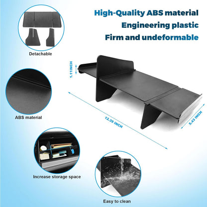Upgrade Car Storage Organizer Fit for Ford Maverick 2026 2022-2025 Glove Box Organizers Insert Compartment Tray ABS Black Materials Dividers