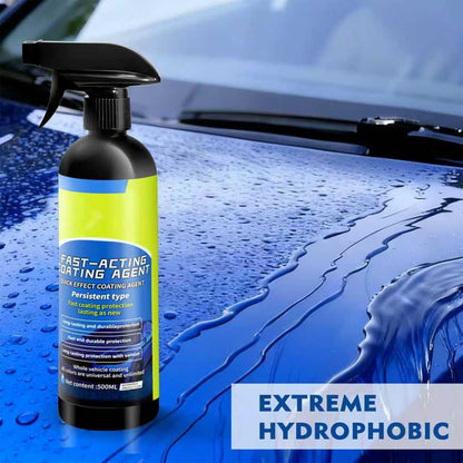 2026 New Upgraded 500ML Quick Effect Coating Agent for Car, Car Coating Spray, Car Wax Ceramic Coating Spray, Spray Wax for Cars (1PCS)