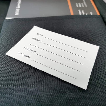 Car Glove Document Registration and Insurance Card Purse Holder,Coin Holder,Organizers and Storage,Car Stuff Interior Essentials Gadgets Vehicle Accessories