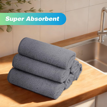HOMEXCEL Professional Large Microfiber Car Drying Towels 2 Pack, Lint Free, Scratch Free, Highly Absorbent Drying Towel for Cars, SUVs, RVs, Trucks, and Boats,31" x 24",Grey