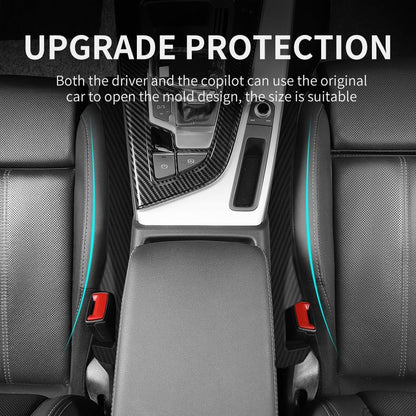 IHOTDER 2PCS Car Seat Gap Filler - Car Seat Gap Filler Organizer for Holding Phone,Key,Purse - Universal Car Gap Filler Fits Car Truck SUV Car Interior Accessories (Black/2PCS)…