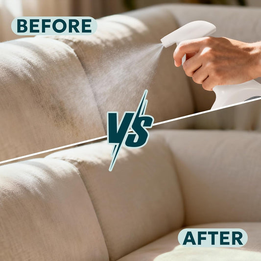 Upholstery Cleaner for Couch Furniture: Strength Multi-Surface Stain Remover Spray for Carpet Spot - Pet-Safe Non-Toxic Quick-Drying for Fabric Sofas Rug Furniture Couches & Car Interiors