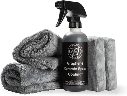 Adam's Polishes Advanced Graphene Ceramic Spray Coating - 18+ Months Sprayable Graphene Oxide Ceramic Coating for Cars, Boats, RV's & Motorcycle | Adds Extreme Gloss, Depth, Shine & Protection
