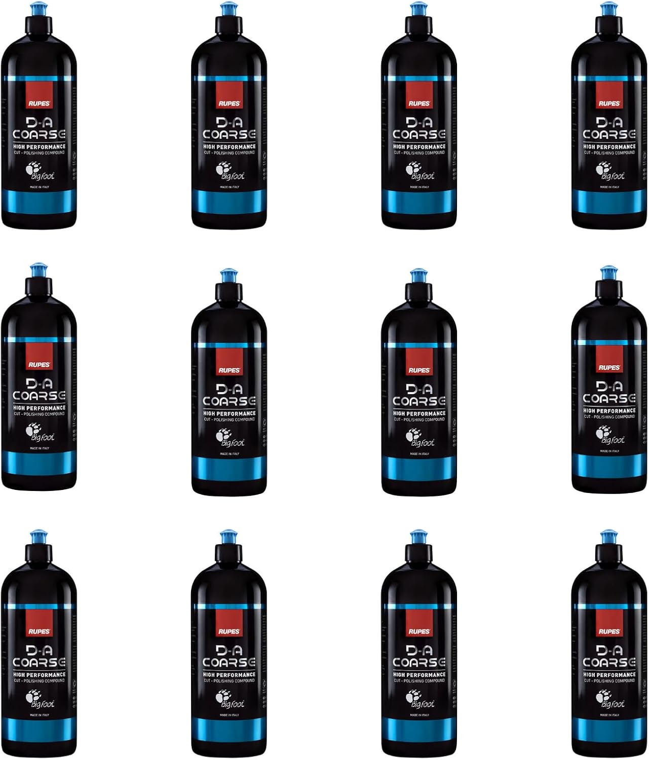 RUPES 9.DAFINE250 Pack of 1 250 ml Yellow D-A Fine High Performance Polishing Compound for Car Detailing & Removing Scratches| Removes Fine Defects | Micro-Abrasive Technology | Removes Swirl Marks