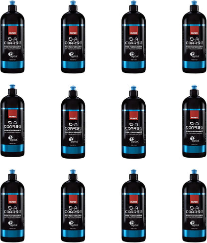 RUPES 9.DAFINE250 Pack of 1 250 ml Yellow D-A Fine High Performance Polishing Compound for Car Detailing & Removing Scratches| Removes Fine Defects | Micro-Abrasive Technology | Removes Swirl Marks