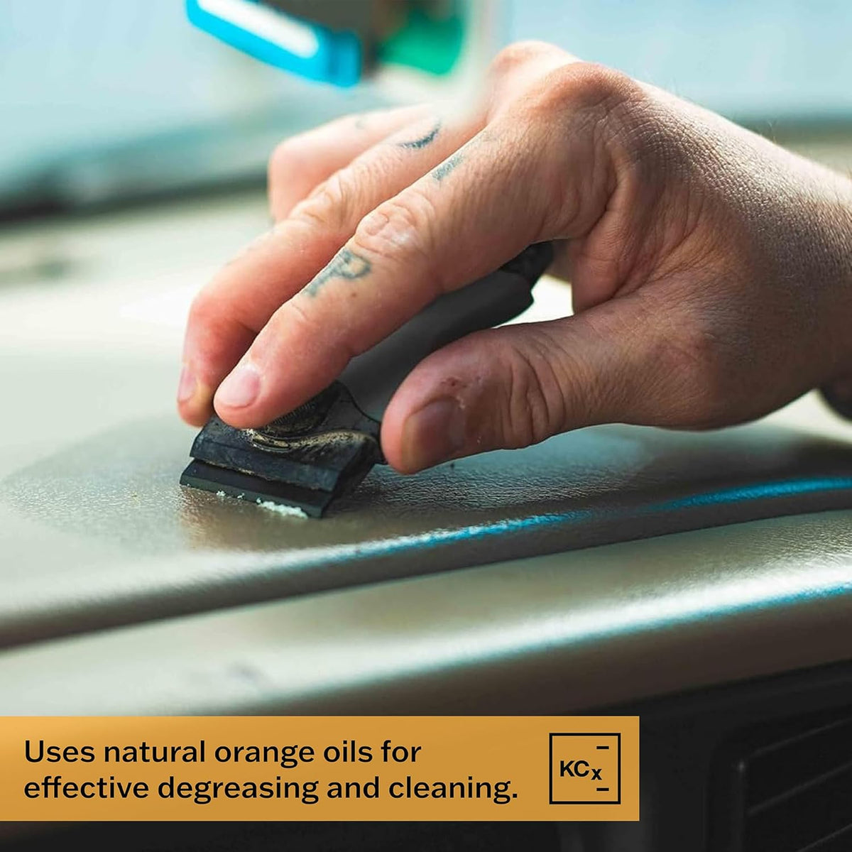 KOCHCHEMIE Orange Power 1 Liter - Adhesive, Tree Resin, and Rubber Remover; Free from Halogenated Hydrocarbons with a Fresh Orange Fragrance