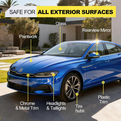 500ML Ceramic Coating for Cars: Quick Effect Coating Agent for Car Motorcycles Trucks & RVs - Extreme Hydrophobic Water Beading & Deep Gloss Shine for Long-Lasting Polish Spray Wax（2pack）